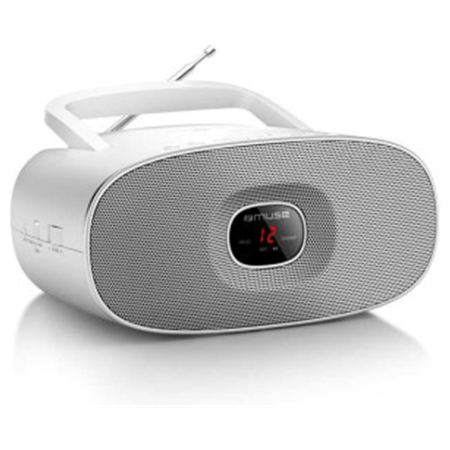 Muse | MD-202RDW | Portable radio CD player | White