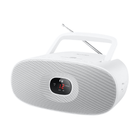 Muse | MD-202RDW | Portable radio CD player | White