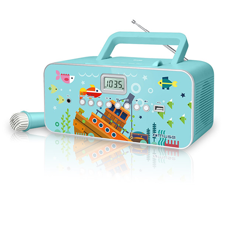 Muse | M-29KB | Portable radio CD/MP3 player with USB | 30 W | Image
