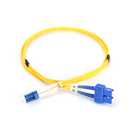 Digitus | Patch Cord | DK-2932-02 | Cable diameter 3 mm; Cable type: I-VH 2E9/125µ; Fiber diameter: 09/125µ; Connector 1/2: LC/S