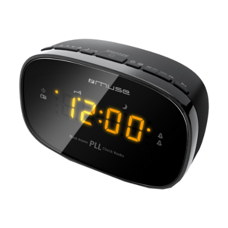 Muse | Clock radio PLL | M-150CR | Alarm function | Black
