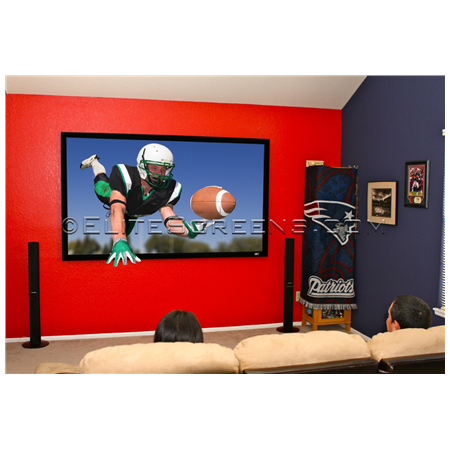 Elite Screens | SableFrame Series | ER100WH1 | Diagonal 100 " | 16:9 | Viewable screen width (W) 221 cm | Black