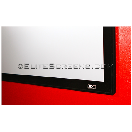 Elite Screens | SableFrame Series | ER100WH1 | Diagonal 100 " | 16:9 | Viewable screen width (W) 221 cm | Black