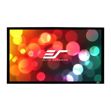 Elite Screens | SableFrame Series | ER100WH1 | Diagonal 100 " | 16:9 | Viewable screen width (W) 221 cm | Black
