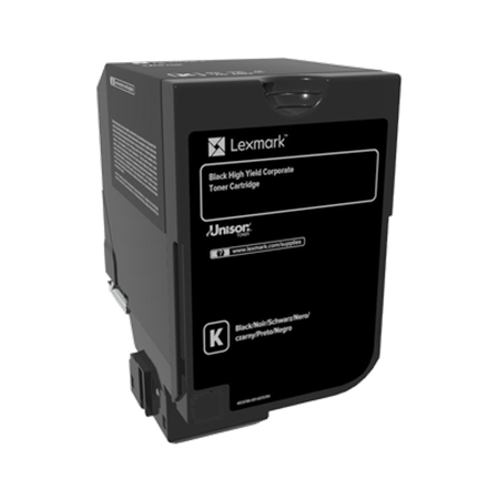 Lexmark Corporate | 74C2HKE | Laser Toner Cartridge | Black