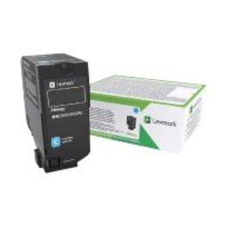 Lexmark Corporate | 74C2SCE | Laser Toner Cartridge | Cyan