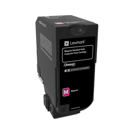 Lexmark Corporate | 74C2SME | Laser Toner Cartridge | Magenta