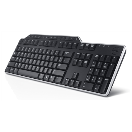 Dell | Keyboard | KB522 | Multimedia | Wired | Russian | Black | USB 2.0 | Numeric keypad