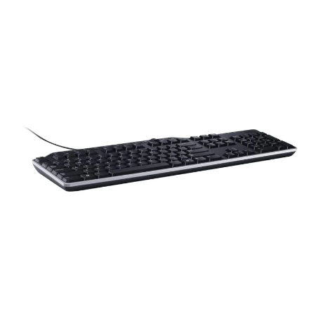 Dell | Keyboard | KB522 | Multimedia | Wired | Russian | Black | USB 2.0 | Numeric keypad