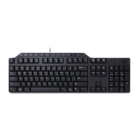 Dell | Keyboard | KB522 | Multimedia | Wired | Russian | Black | USB 2.0 | Numeric keypad