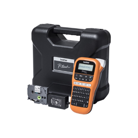 Brother PTE110VP | Thermal | Label Printer | Orange
