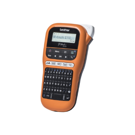 Brother PTE110VP | Thermal | Label Printer | Orange