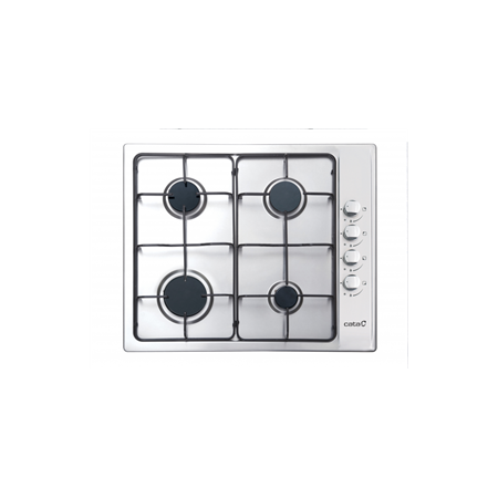 CATA | Hob | GI 6004 X | Gas | Number of burners/cooking zones 4 | Rotary | Stainless steel