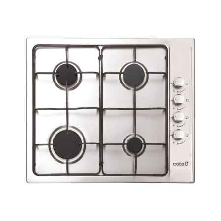 CATA | Hob | GI 6004 X | Gas | Number of burners/cooking zones 4 | Rotary | Stainless steel