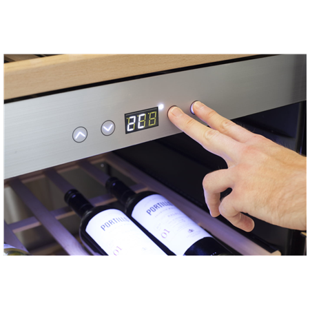 Caso | Wine cooler | WineChef Pro 40 | Energy efficiency class G | Showcase | Free standing | Bottles capacity Up to 40 bottles