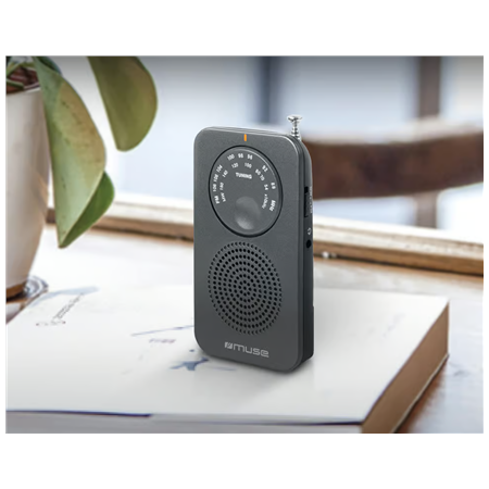 Muse | Pocket radio | M-01 RS | Black