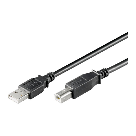 Goobay | USB 2.0 Hi-Speed cable | USB-A to USB-B USB 2.0 male (type A) | USB 2.0 male (type B)
