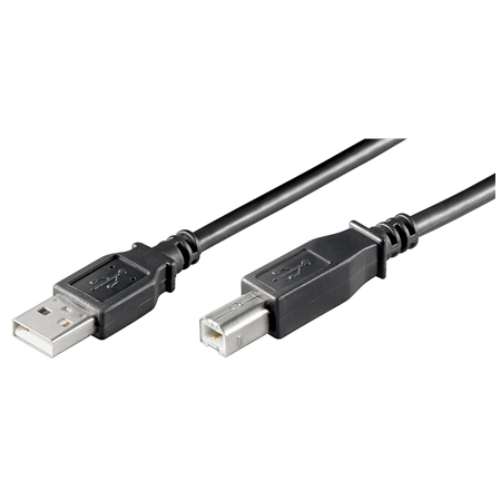 Goobay | USB 2.0 Hi-Speed cable | USB-A to USB-B USB 2.0 male (type A) | USB 2.0 male (type B)