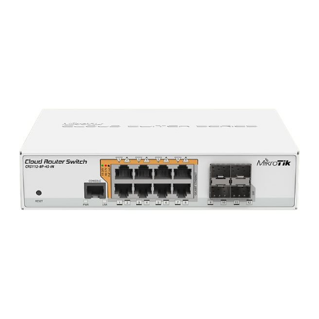 Cloud Router Switch CRS112-8P-4S-IN | 12 month(s)