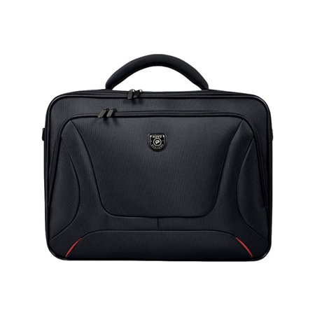 PORT DESIGNS | Courchevel | Fits up to size 17.3 " | Messenger - Briefcase | Black | Shoulder strap