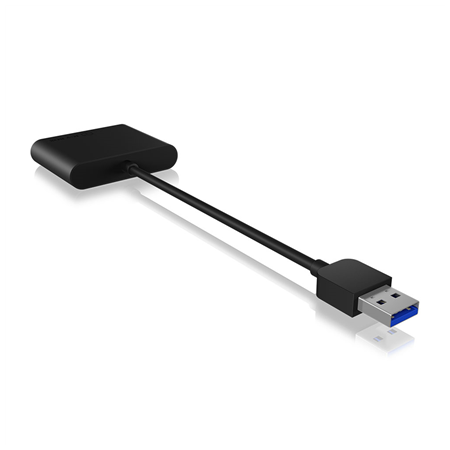 Raidsonic | ICY BOX | IB-CR301-U3 USB 3.0 External card reader | USB 3.0 Type-A | 3 x card reader slot: CF, SD, microSD