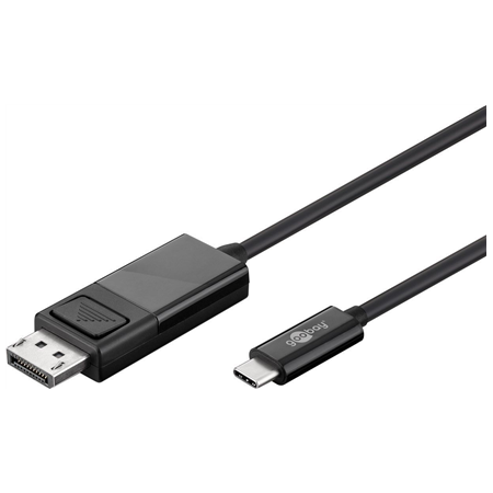 Goobay | USB-C- DisplayPort adapter cable (4k 60 Hz) | 79295 | USB-C male | DisplayPort male | USB-C to DP | 1.2 m