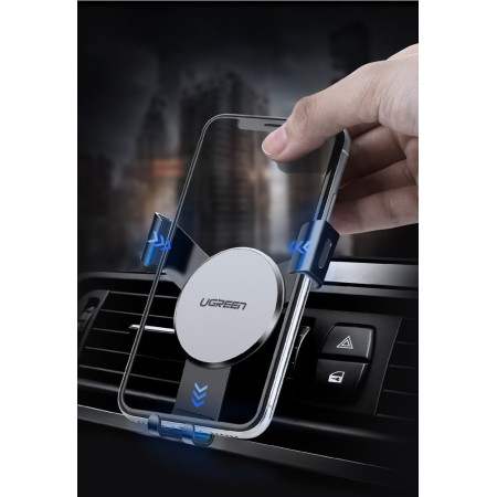 Automobilinis telefono laikiklis UGREEN LP130 (pilkas)