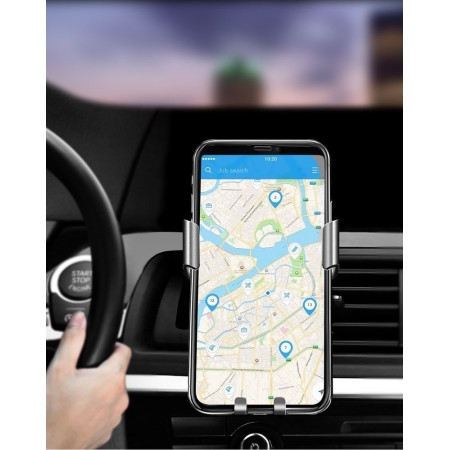 Automobilinis telefono laikiklis UGREEN LP130 (pilkas)