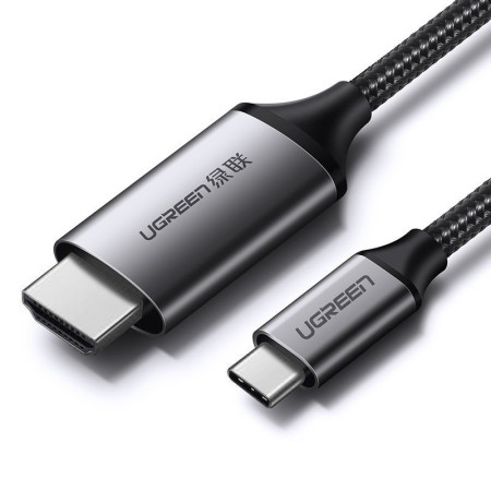 UGREEN MM142 USB-C į HDMI kabelis 1.5m (juodas)