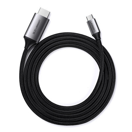 UGREEN MM142 USB-C į HDMI kabelis 1.5m (juodas)
