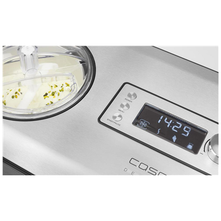 Caso | Ice Cream and Yogurt Maker | IceCreamer | Power 180 W | Capacity 2 L | Stainless steel