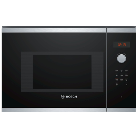 Bosch | Microwave Oven | BFL523MS0 | Built-in | 20 L | 800 W | Stainless steel/Black