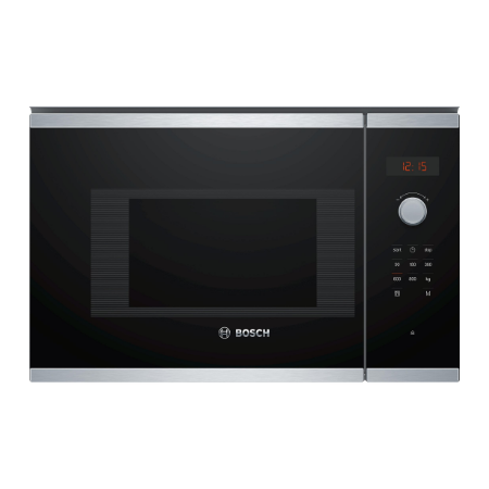 Bosch | Microwave Oven | BFL523MS0 | Built-in | 20 L | 800 W | Stainless steel/Black