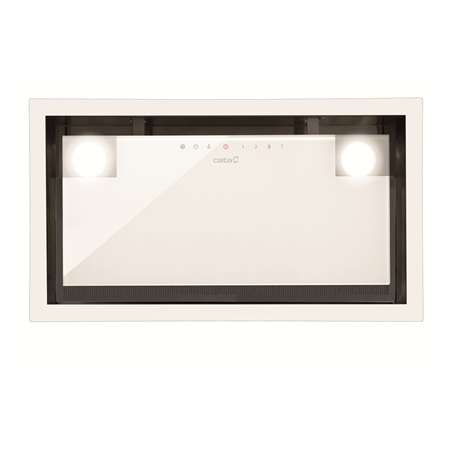 CATA | Hood | GC DUAL A 45 XGWH | Canopy | Energy efficiency class A | Width 45 cm | 820 m³/h | Touch control | LED | White glas