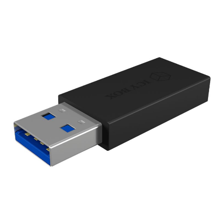 Raidsonic | ICY BOX Adapter for USB 3.1 (Gen 2), Type-A plug to Type-C socket | IB-CB015