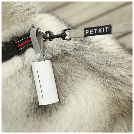 PETKIT | Dog Waste Dispenser Set | Bags: 30x22 cm, Dispenser: 14/8.2 cm x 3.8 cm