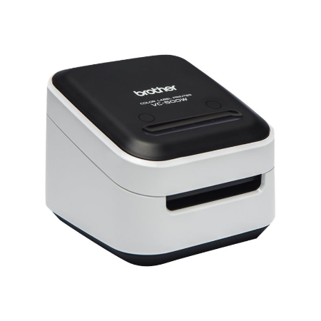 Brother VC-500W | Colour | ZINK Zero-Ink | Label Printer | Wi-Fi | Black/ grey
