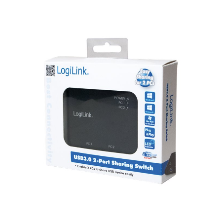 Logilink | USB 3.0 Switch 2-Port | UA0216