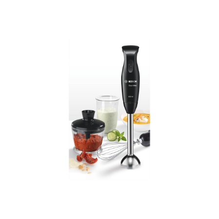 Bosch | Blender | CleverMixx MSM2650B | Hand Blender | 600 W | Number of speeds 12 | Chopper | Mini chopper | Black