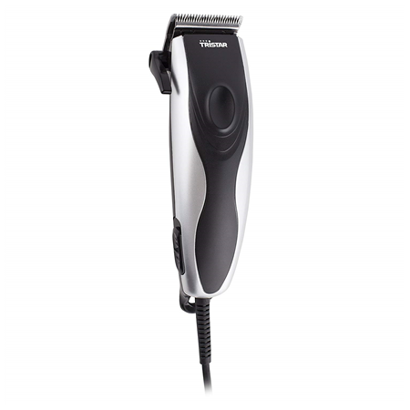 Tristar | Hair trimmer | Step precise 3 - 12 mm | Black/ stainless steel