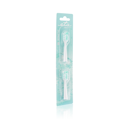 ETA | Toothbrush replacement  for ETA0709 | Heads | For adults | Number of brush heads included 2 | Number of teeth brushing mod