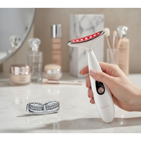Beautifly LumaLift Pro LED šviesos terapijos veido ir kaklo masažuoklis