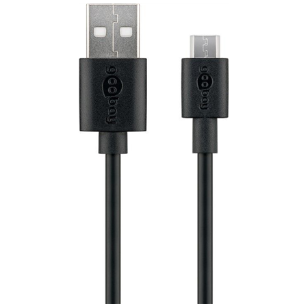 Goobay | Micro USB charging and sync cable | 46800 | USB-A to micro-USB USB 2.0 male (type A) | USB 2.0 micro male (type B)