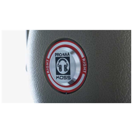 Koss | Headphones | PRO4AA | Wired | On-Ear | Titanium/Black