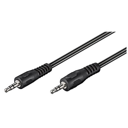 Goobay | AUX audio connector cable | 50449 | 3.5 mm male (3-pin, stereo) | 3.5 mm male (3-pin, stereo)