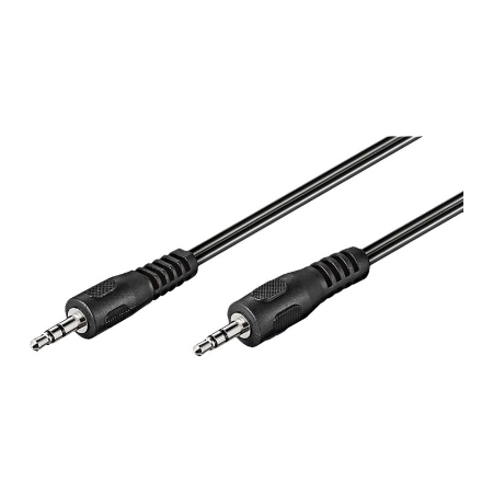 Goobay | AUX audio connector cable | 50449 | 3.5 mm male (3-pin, stereo) | 3.5 mm male (3-pin, stereo)