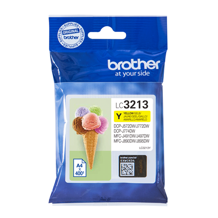 Brother LC3213Y | Ink Cartridge | Yellow