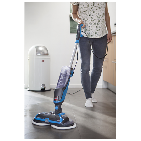 Bissell | Mop | SpinWave | Corded operating | Electric | Washing function | 105 W | Blue/Titanium