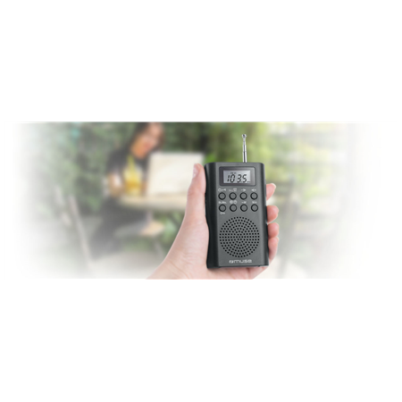Muse | Pocket radio | M-03R | Black