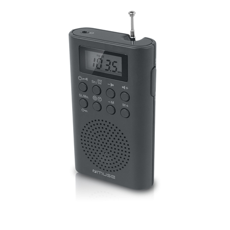 Muse | Pocket radio | M-03R | Black